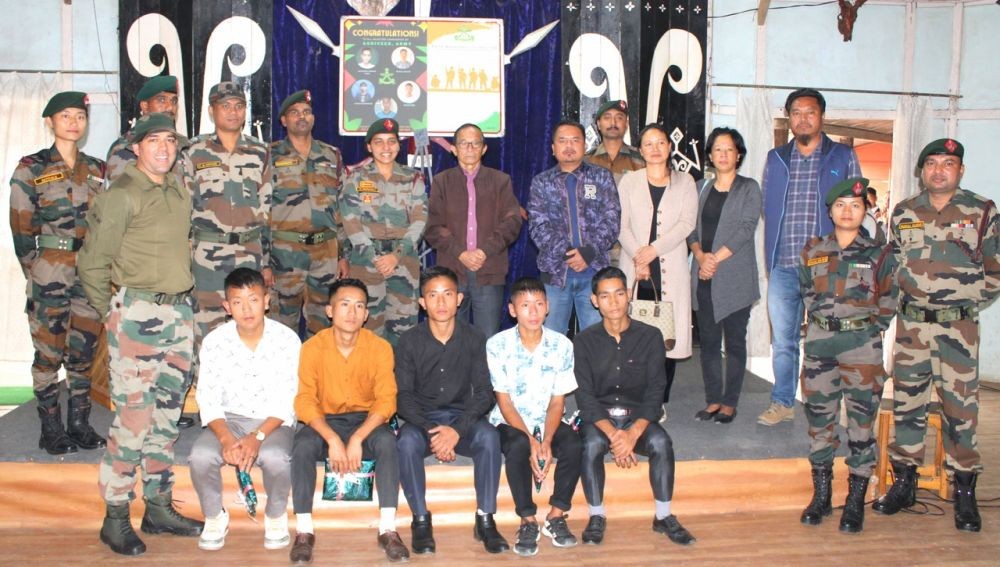 Assam Rifles in collaboration with Chang Wedoshi Setshang organised a lecture and interaction session at CKS hall in Tuensang town on October 9. (Morung Photo)